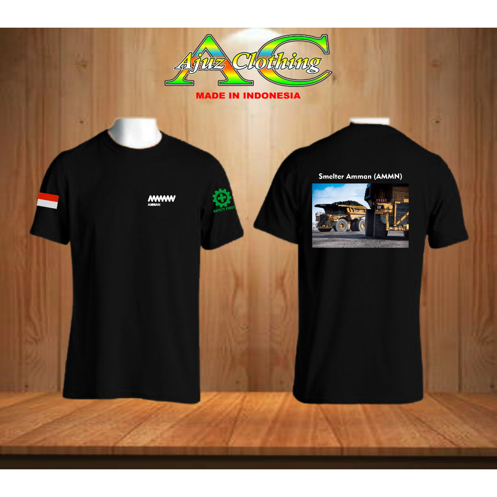 KAOS PT SMELTER AMMAN (AMMN) TERBARU #KaosSablonPremium