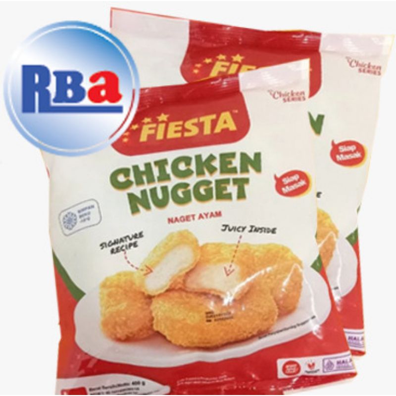 

FIESTA CHICKEN NUGGET 400GR / FIESTA NUGGET 400GR