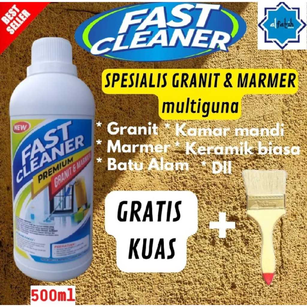 FAST CLEANER PREMIUM spesialis Pembersih Granit Pembersih Marmer kualitas terbaik serbaguna penghila