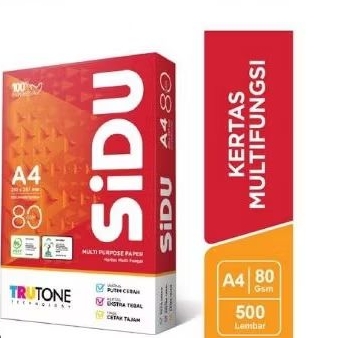 

kertas hvs sidu A4 80gsm
