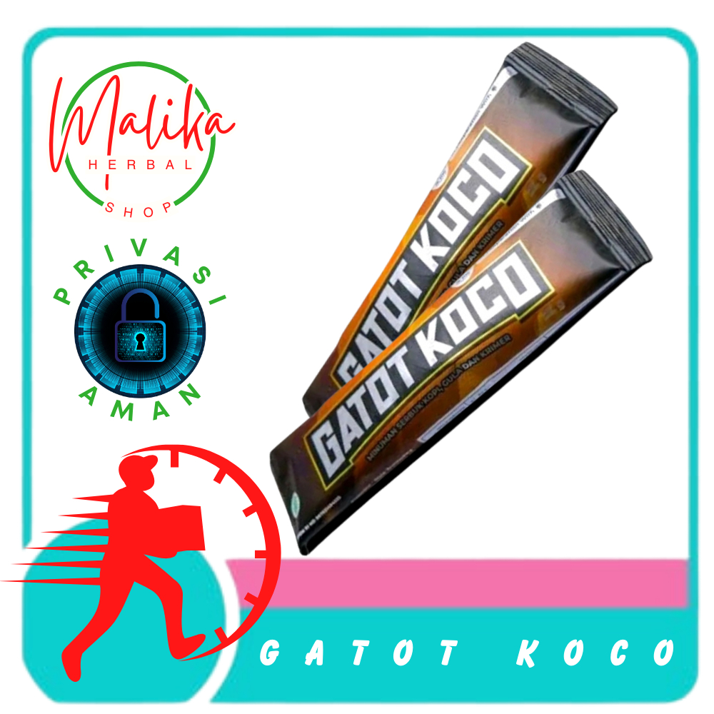 

2 Sachet Kopi Gatot Koco Original 100% By dr. Richard Lee / Kopi Stamina