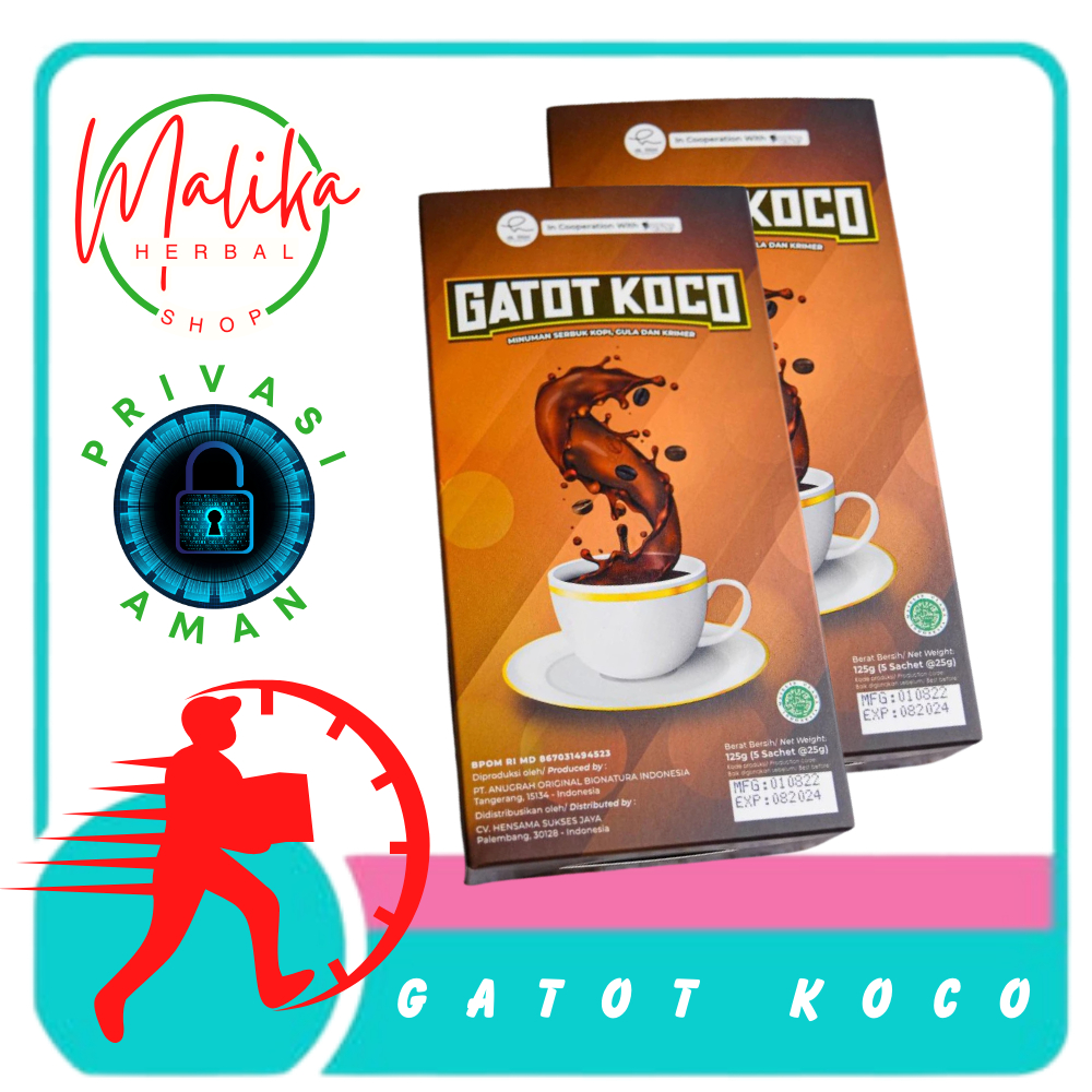 

Kopi Gatot Koco Original 100% By dr. Richard Lee / Kopi Stamina (Isi 5 Sachet)