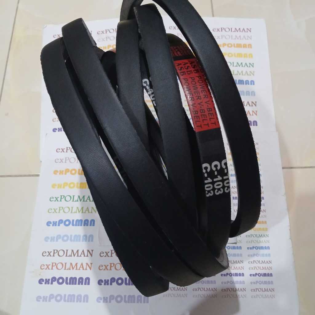 ASB Tali V-Belt type C96, C97, C98, C99, C100, C101, C102, C103, C104, C105, C106, C107, C108, C109,