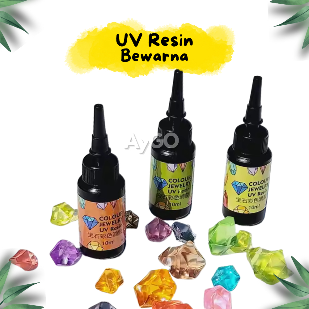 

UV Resin Bewarna / Colour Jewelry UV Resin Translucent