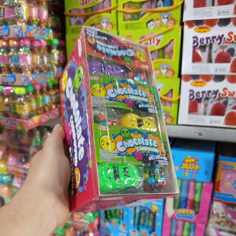 

PERMEN MOBIL MOTIF UNIH SOFT MIX WARNA 1 box 30pcs