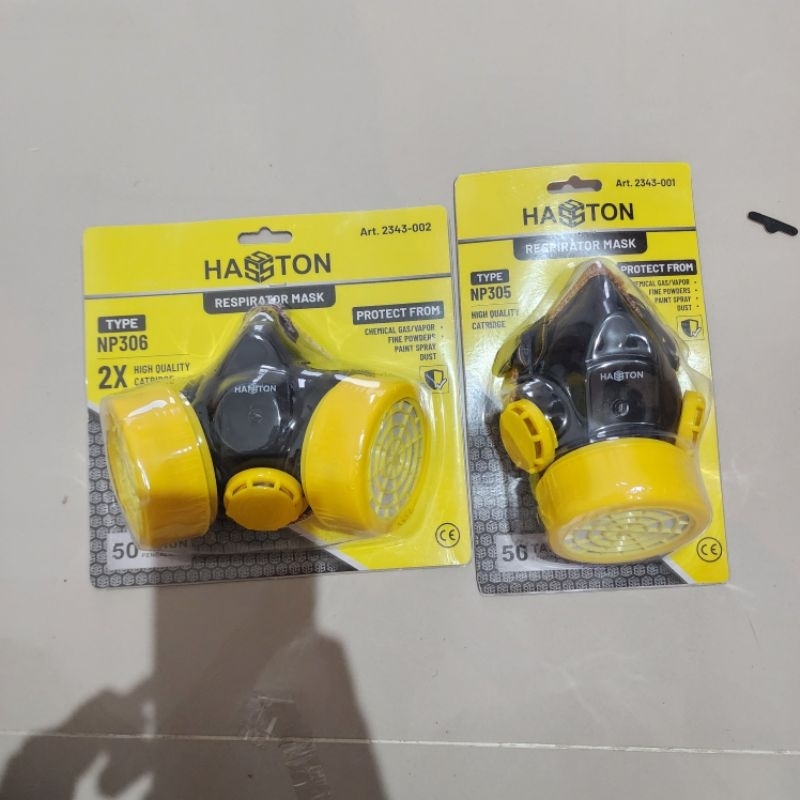 MASKER CHEMICAL RESPIRATOR HASSTON