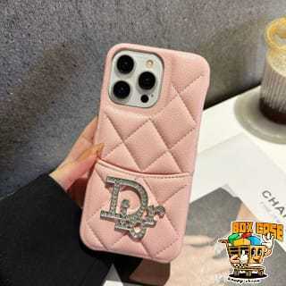 MN508 New Dior Case Iphone Compatible For Iphone Xr 11 12 13 14 15 Pro Promax Casing Ponsel Dompet F