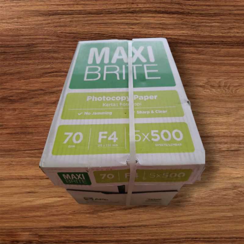 

Maxi Brite Kertas HVS F4 Folio 70gr
