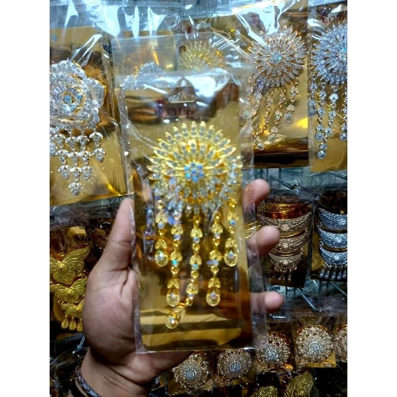 ATRIBUT KEBAYA / BROSS CANTIK / BROSS KEBAYA KUTU BARU / BROSS ELEGAN