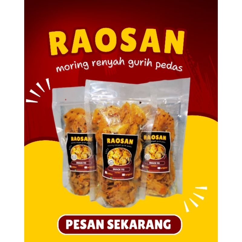 

MORING (cimol kering) - cemilan gurih pedas - cemilan renyah khas Garut