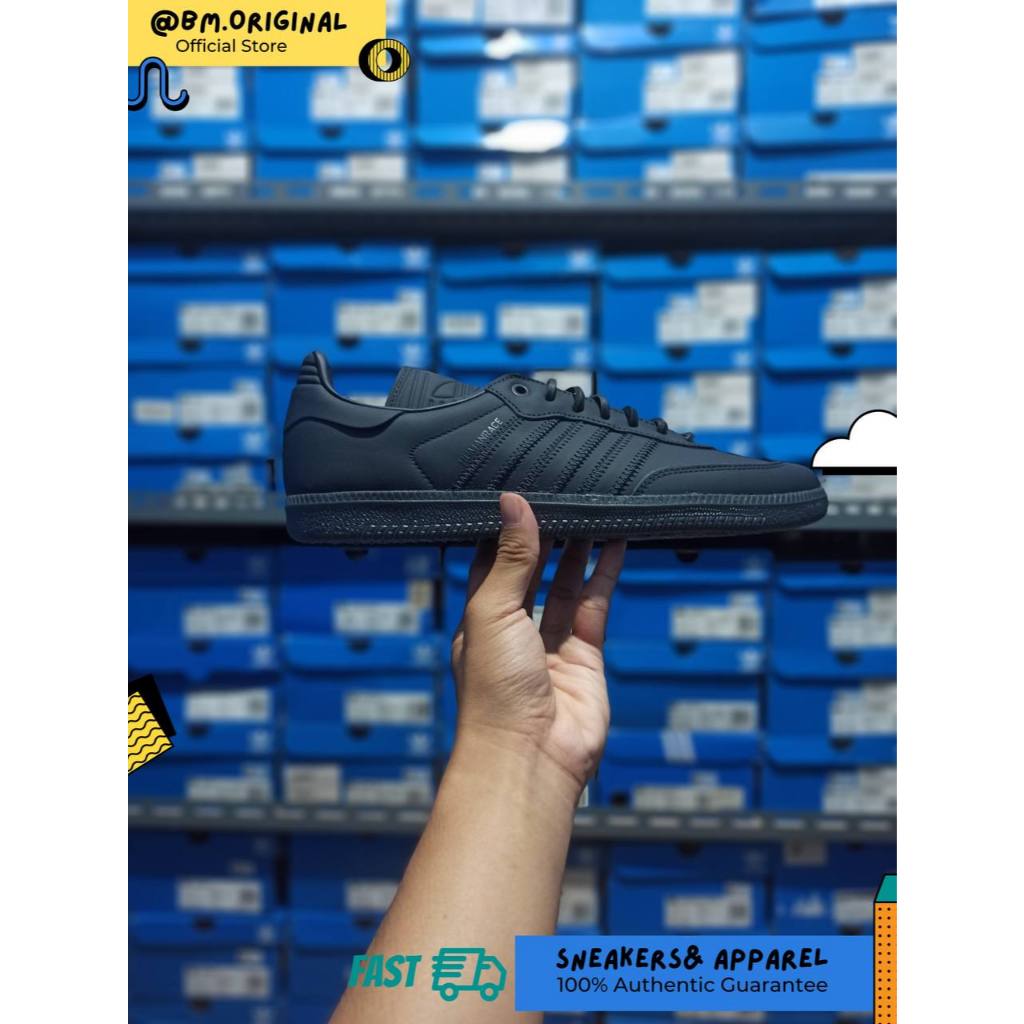 Adidas Humanrace Samba Charcoal Black IE7291