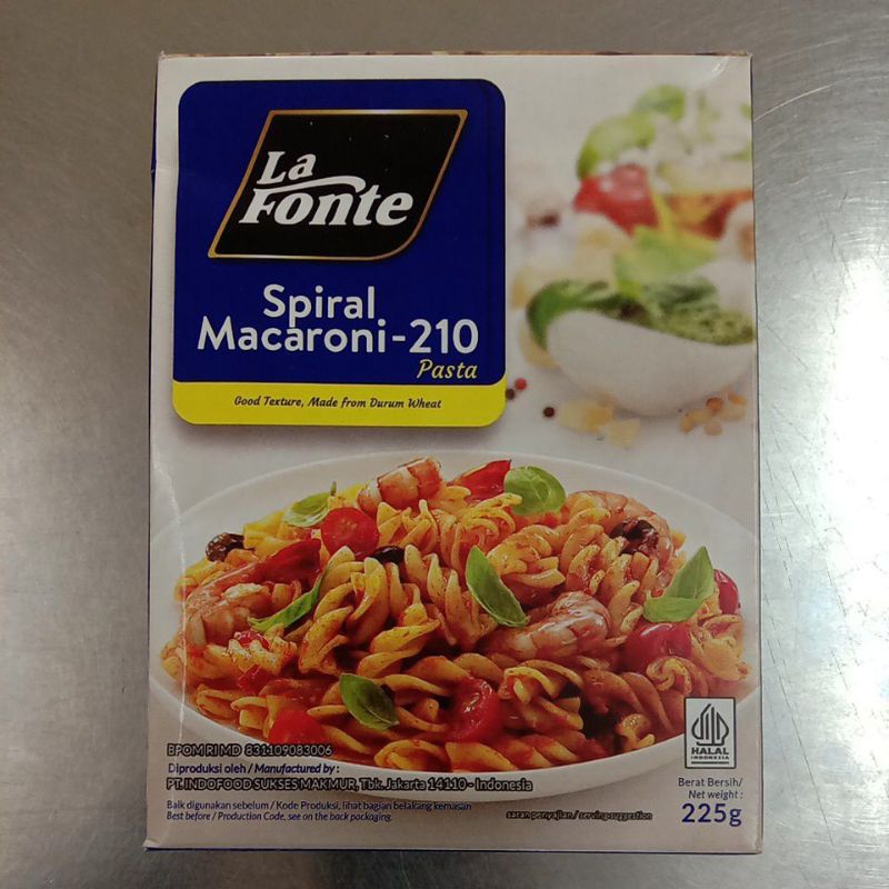 

La Fonte Spiral Macaroni-210 225gr