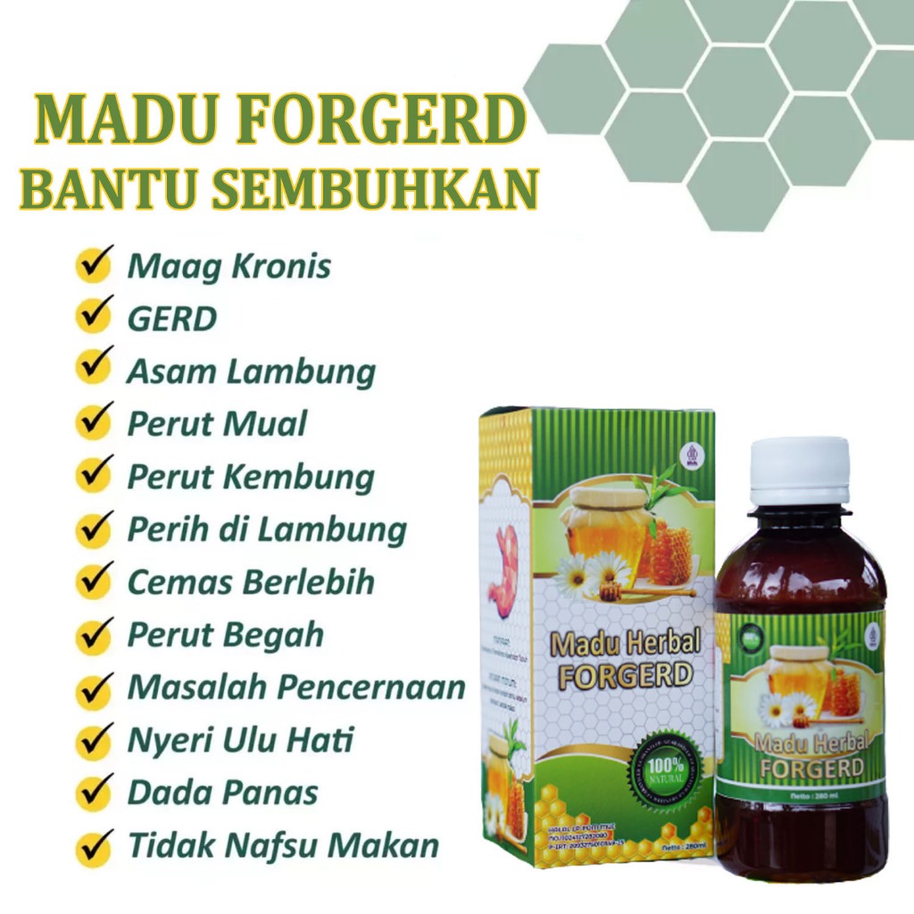 

F_daybose - Madu Herbal ForGERD Infeksi Lambung Asam Lambung Maag Luka Lambung