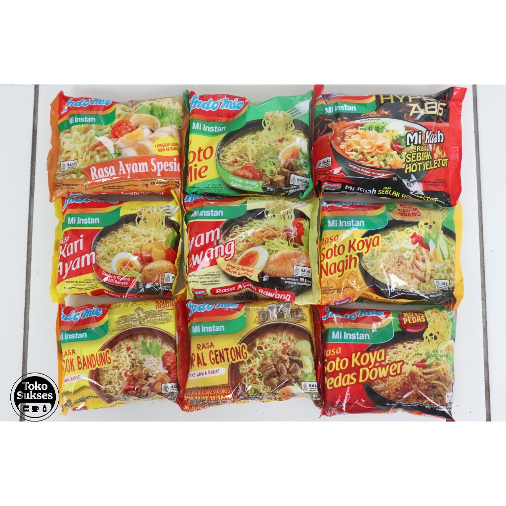 

Indomie Kuah Mi Instan Berbagai Pilihan Rasa