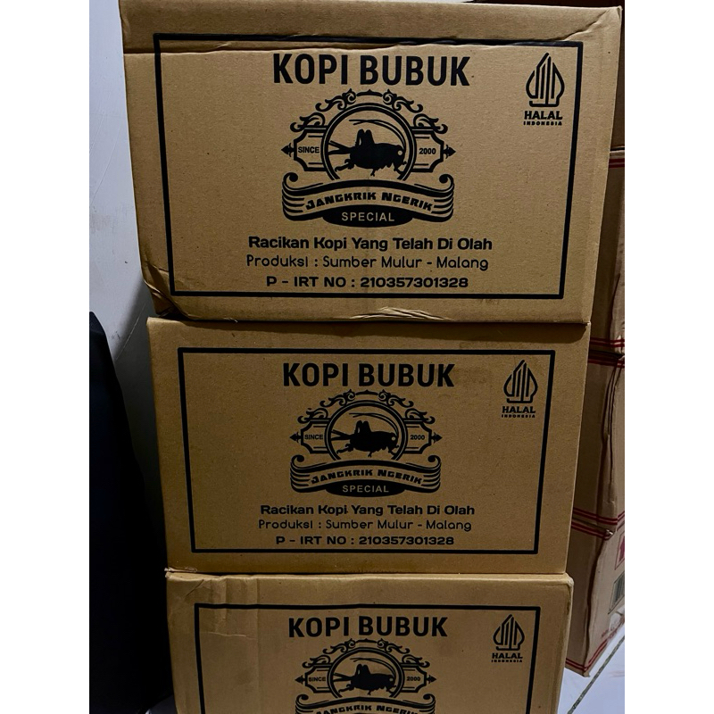

KOPI BUBUK JANGKRIK 1 karton