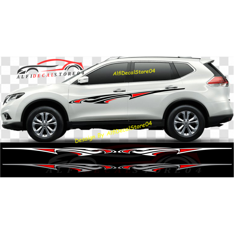 Sticker stiker tribal stiker nissan xtrail stiker list body mobil nissan keren