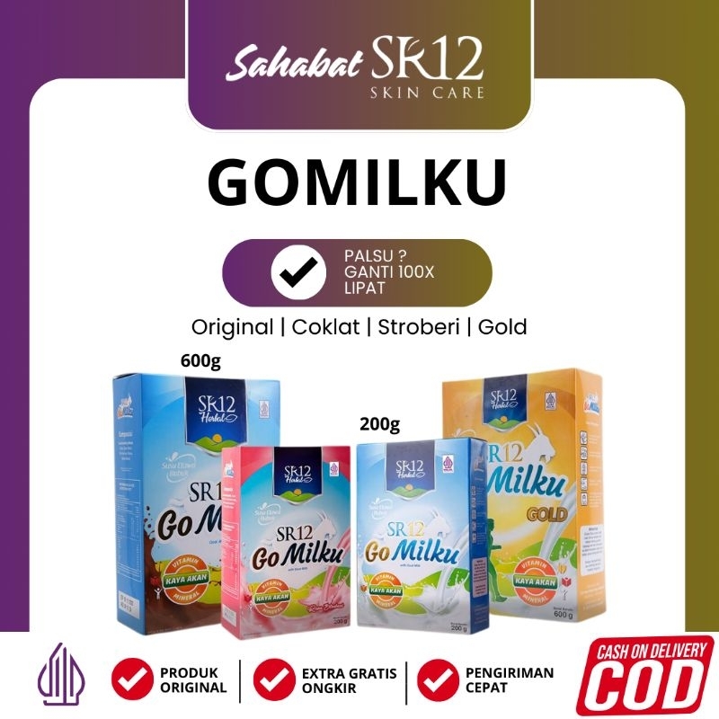 

GoMilku SR12 Susu Kambing Etawa Herbal