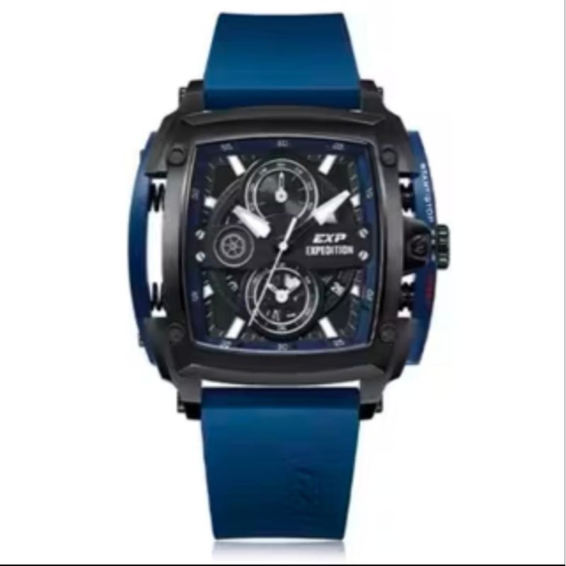 Expedition EXP tali rubber variasi warna polos pria 3008 original 100% garansi resmi 1 tahun