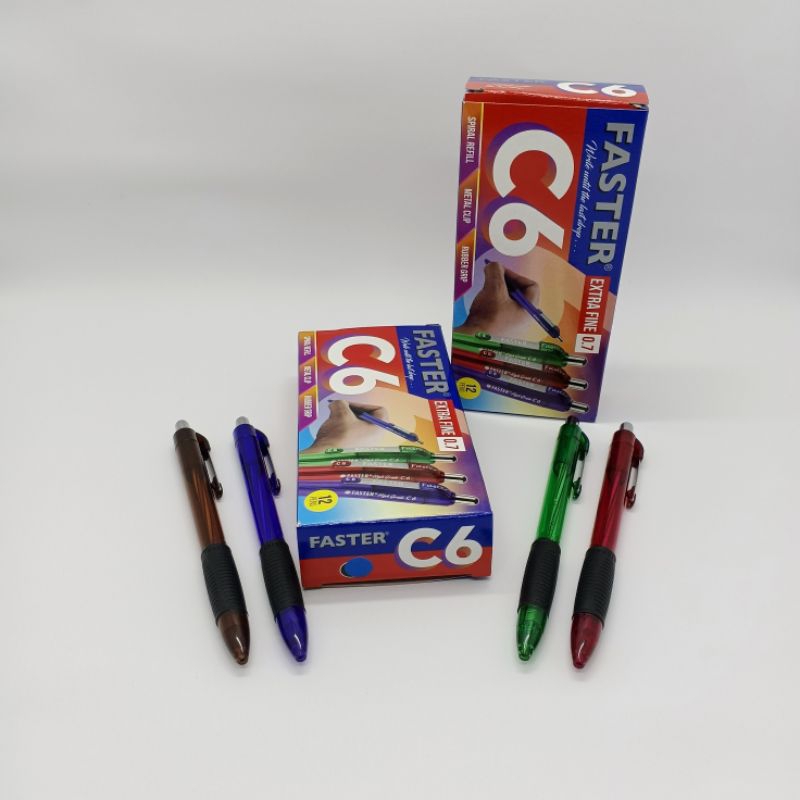 

Pulpen faster C6 Warna hitam