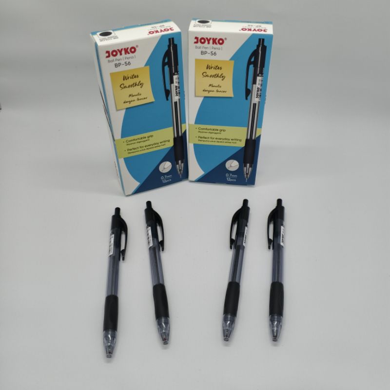 

Pulpen joyko BP-56 0.7mm needle Tip 1 lusin (12pcs)