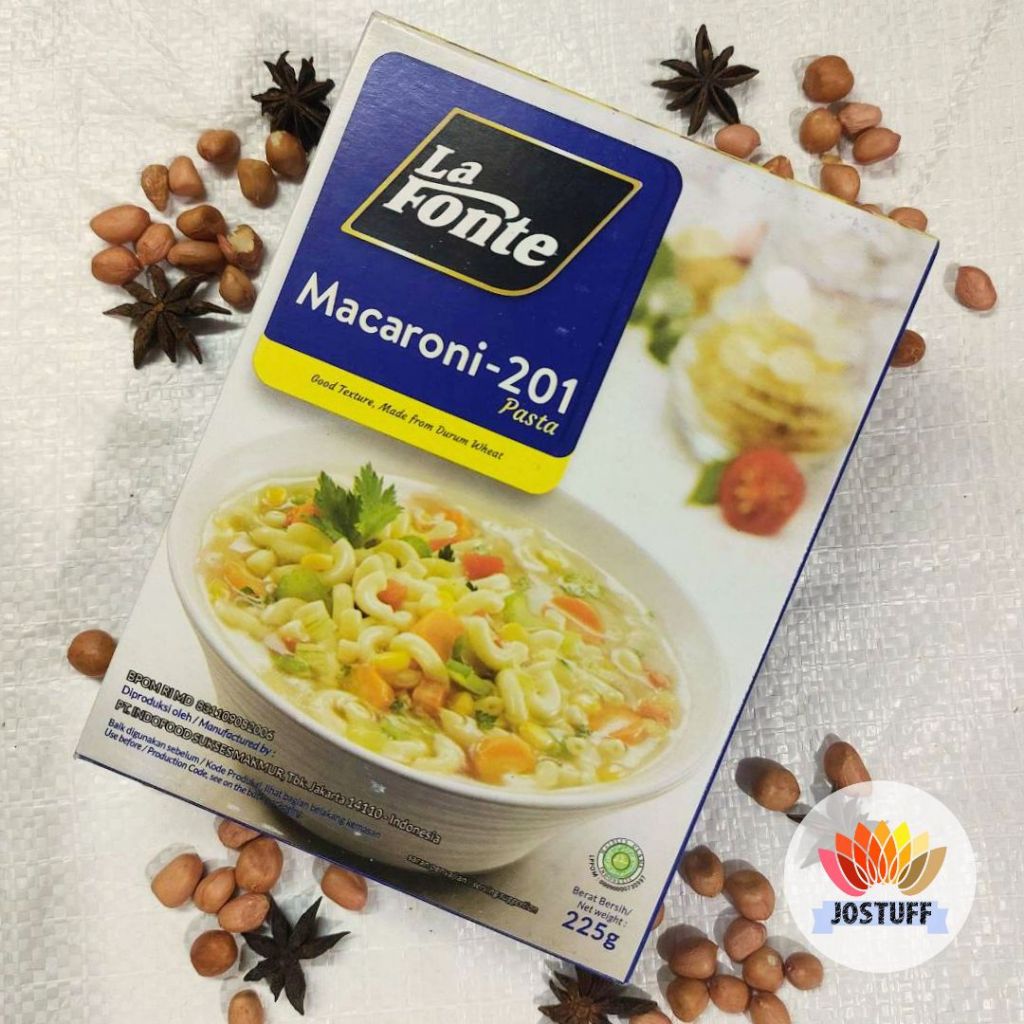 

Makaroni Pipa Elbow La Fonte 225 Gram