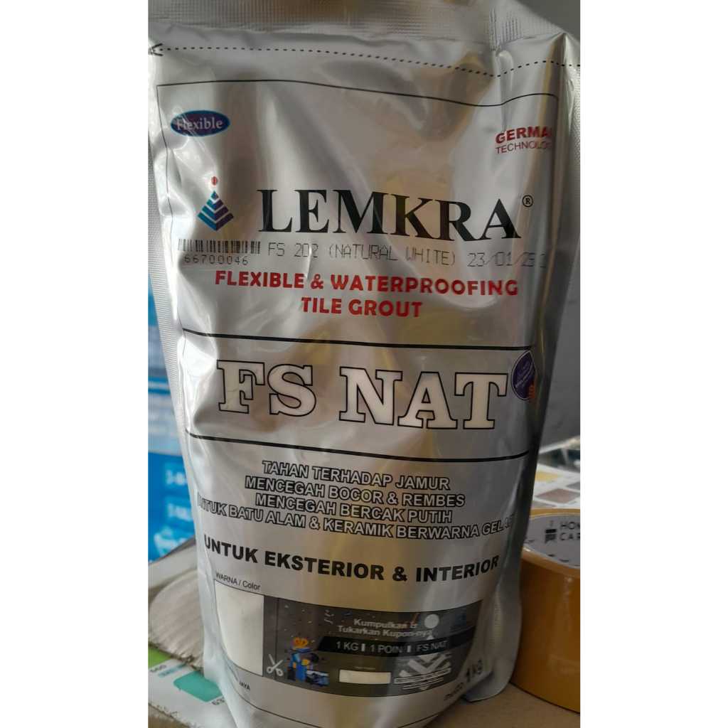 Pengisi Nat Keramik Lemkra FS Nat