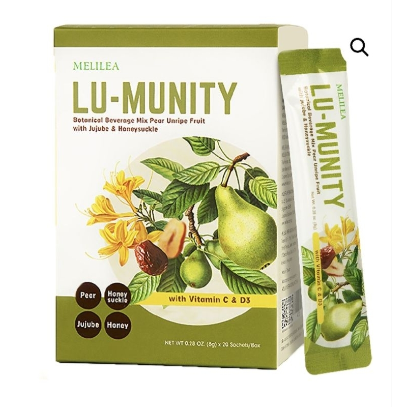 

MELILEA LU-MUNITY Minuman Serbuk Rasa Buah