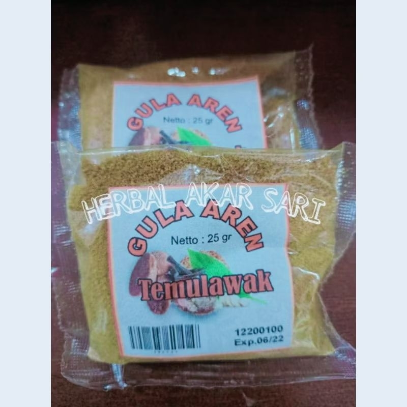 

Akar Sari - Wedang Temulawak Gula Aren Instan (siap seduh) - 25 Gram