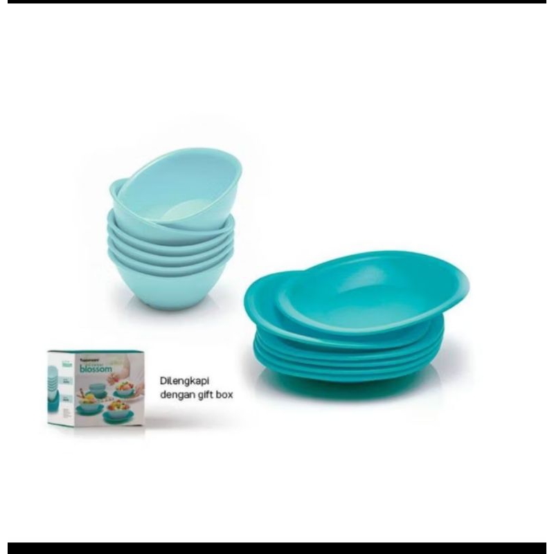 Sweet blossom set tupperware dessert set tupperware