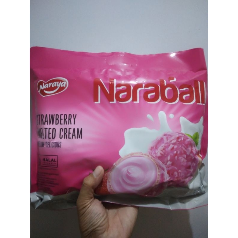 

Naraya Naraball Strawberry Melted Cream Kemasan 300 Gram