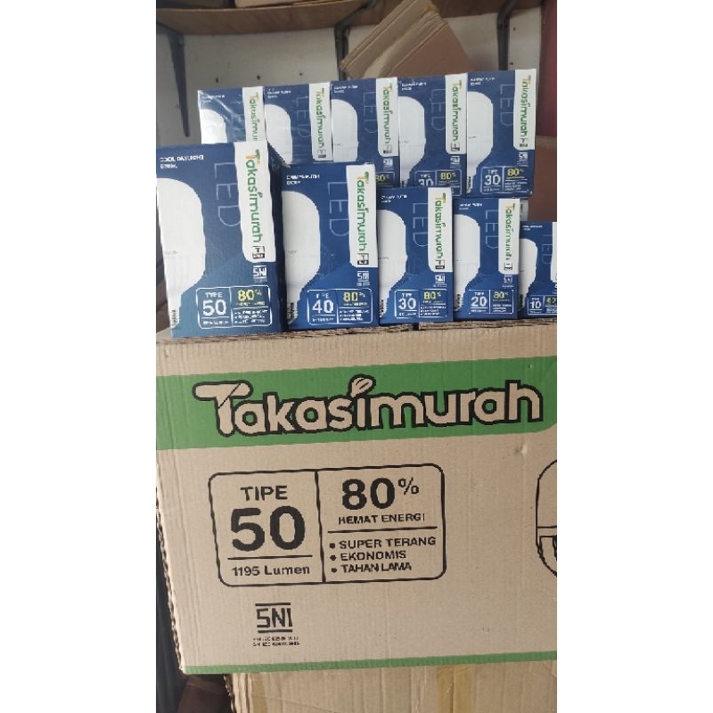 Lampu Bohlam Led Bulb SNI Super Terang