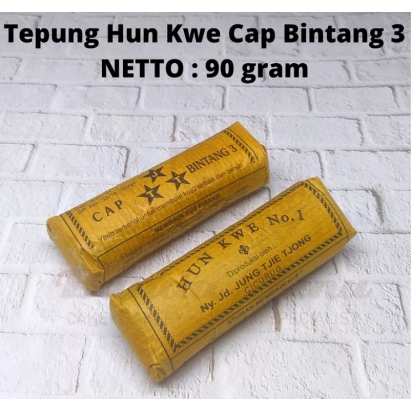

1 pcs tepung hunkwe cap bintang 3
