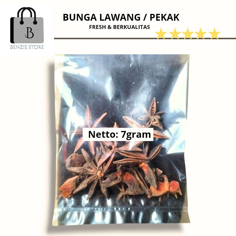 

Bunga Lawang Kering Rempah Pekak Bumbu Dapur Paket Hemat