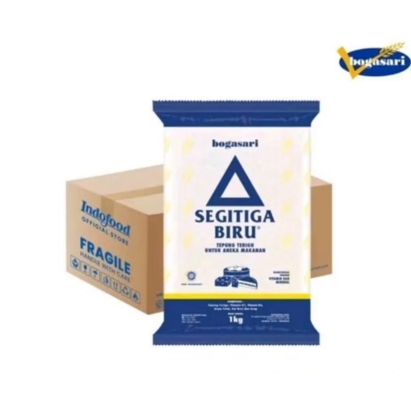 

Tepung Terigu Segitiga Biru 1 kg