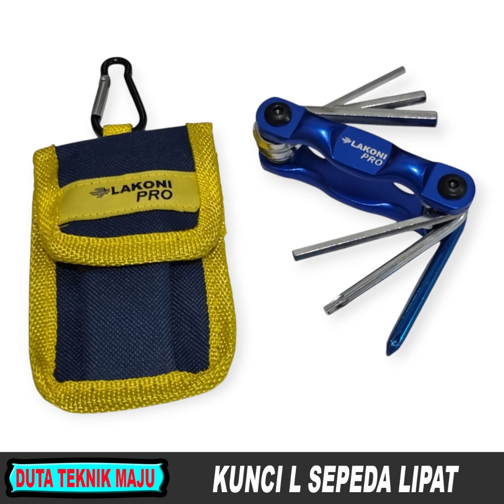 Kunci Sepeda Kunci L Set Lakoni Pro - Bike Toolkit Set 6 PCS