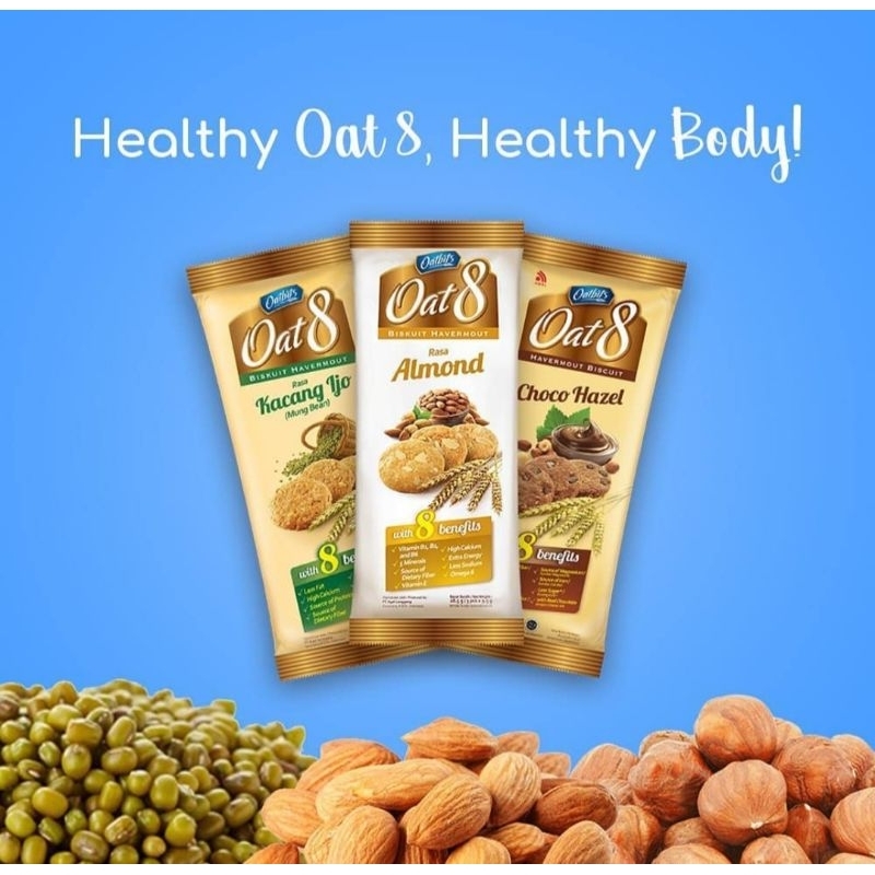 

Oatbits OAT8 - Havermout Biscuit - SACHET 28gr