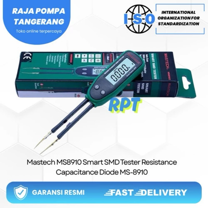Mastech MS8910 Smart SMD Tester Resistance Capacitance Diode MS-8910