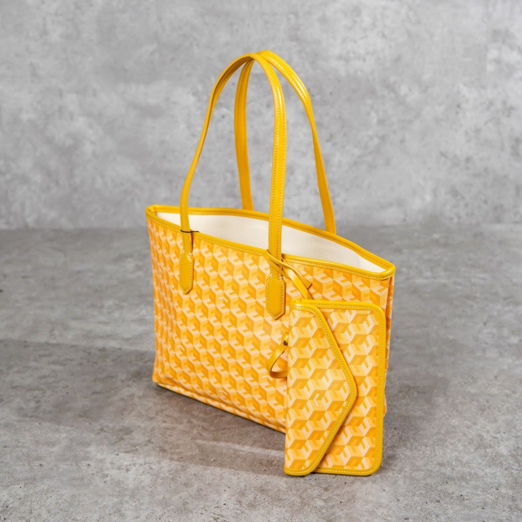 Tas CHR NG MONOGRAM PATTERN MANGO TOTE BAG MEDIUM 100% ORIGINAL