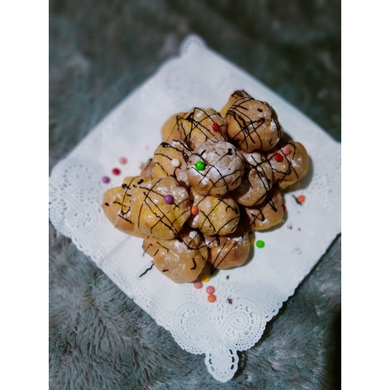 

kue soes isi/vla vanilla isi 8-10&12