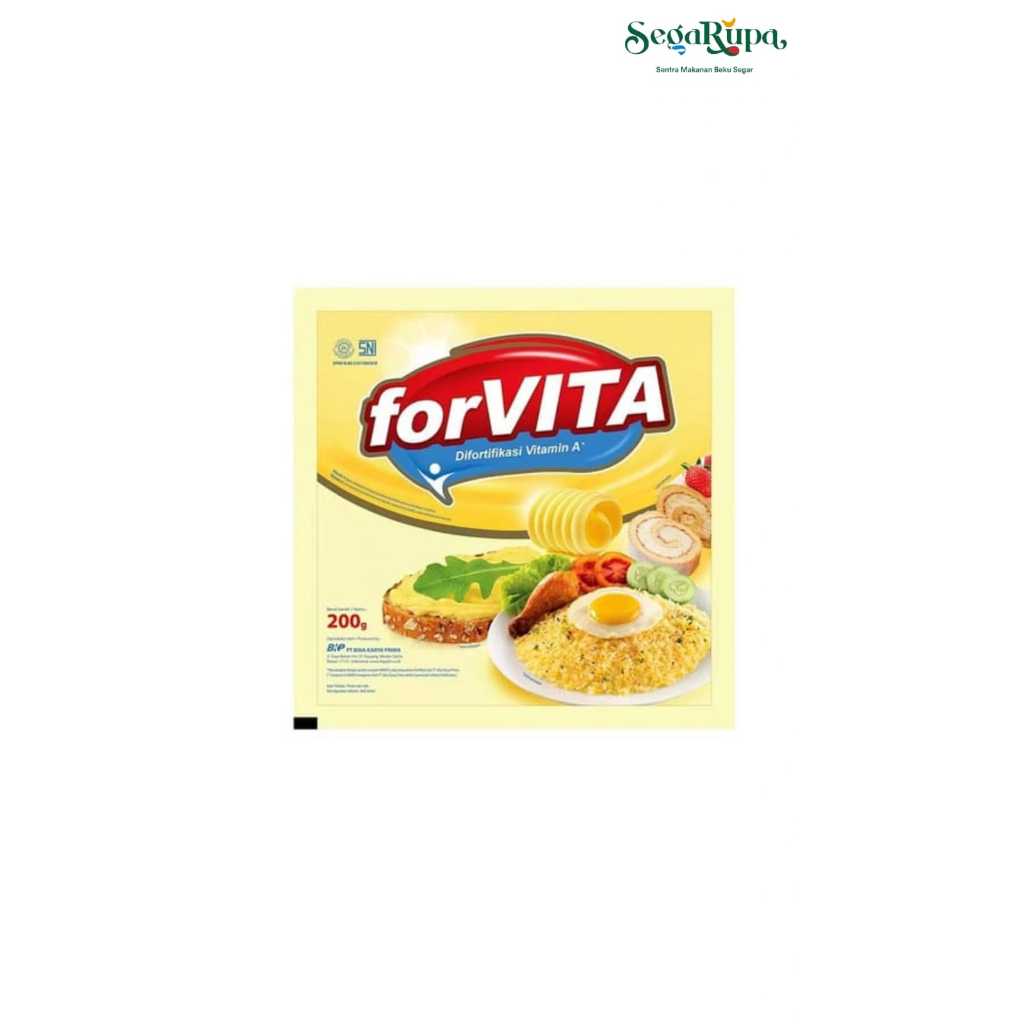 

MARGARIN FORVITA 200gr - SEGARUPA FROZEN FOOD & TOKO DAGING