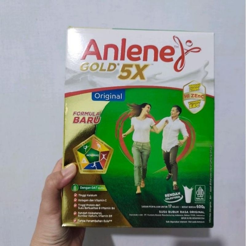 

Anlene gold 5x original & coklat 600g