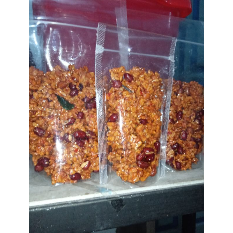 

Tempe Kering Kacang bumbu pedas manis non msg non pengawet kemasan 250 gram