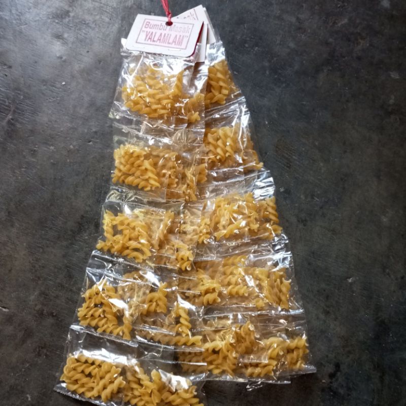 

BUMBU DAPUR MAKARONI SAYUR RENTENGAN 50 pcs
