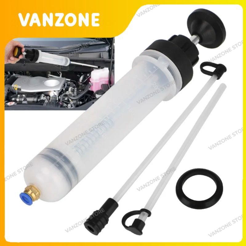 Pompa Sedot Oli Bensin Mobil Motor Manual Vacuum Bleeder Extractor 200ml