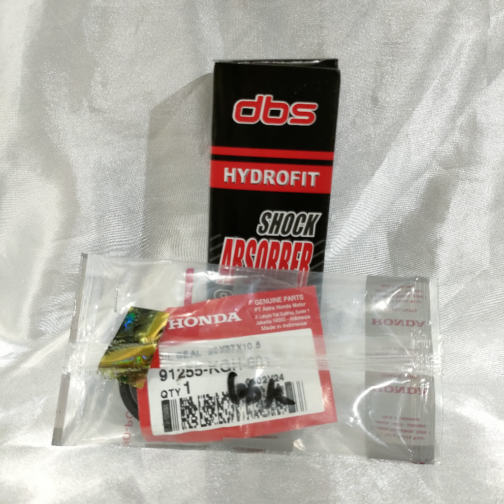 Paket Oli Shock + Seal Shock Motor Honda Karisma - Supra - Beat - Scoopy -Vario 110