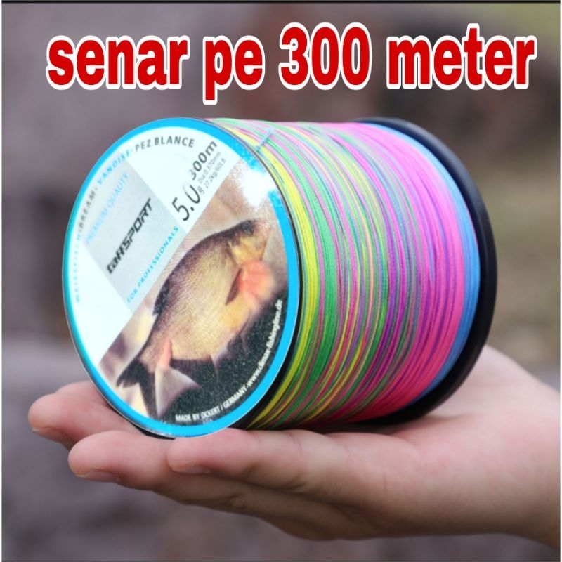senar pe 300 meter multicolor senar pe x4 multicolor senar pe terkuat senar pe terhalus
