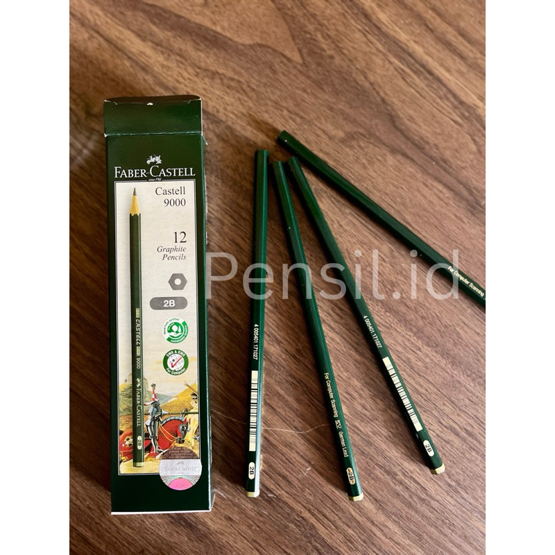 

Pensil 2B Faber Castell - 9000 original -1pak (12pcs)