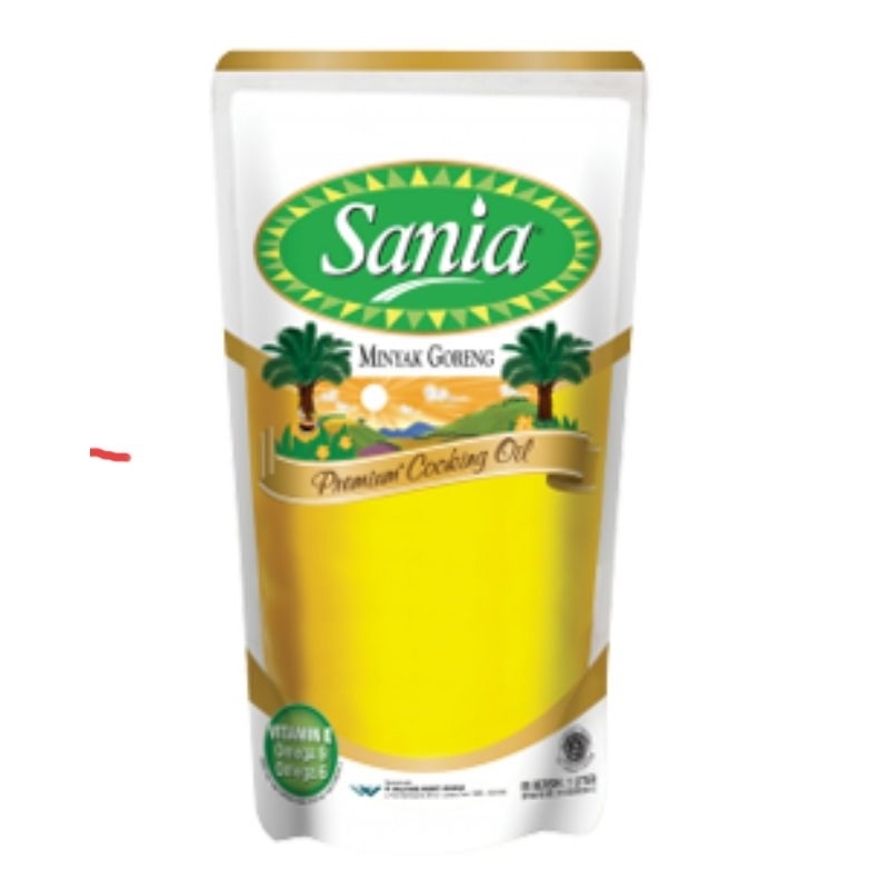 

Sania Minyak Goreng Sawit Premium Cooking Oil Pouch 1L