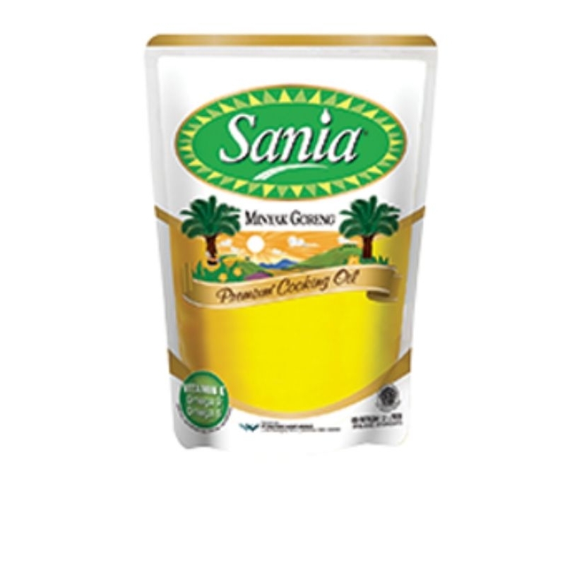 

Sania Minyak Goreng Sawit Premium Cooking Oil Pouch 2L