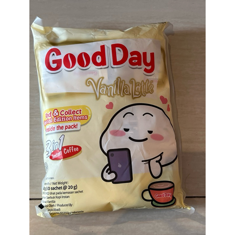 

GOOD DAY VANILLA LATTE 30s x 20gr